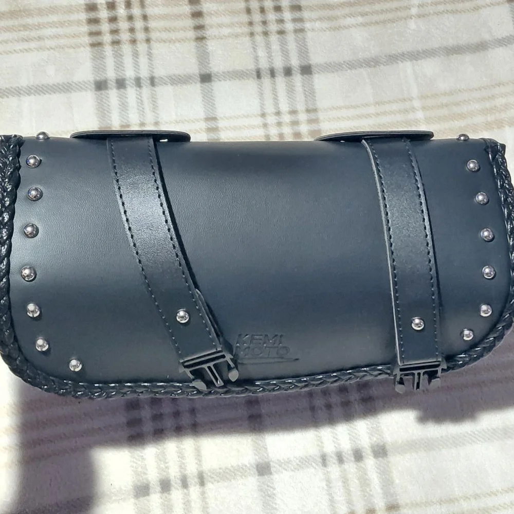 Kemi Moto Black Motorcycle Tool Bag